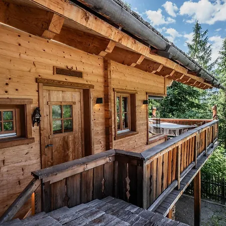 Exklusives Chalet In Alleinlage Mit Privatem Saunahaus 木屋