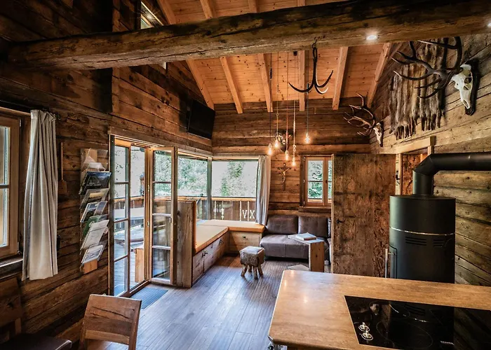 Wuidererhüttn, Charlet In Alleinlage Mit Freistehendem Saunahaus Chalet Großkirchheim